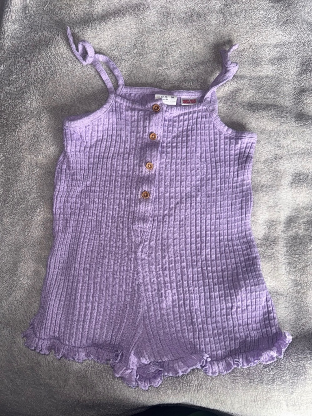 Zara purple romper